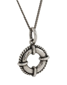 charm detail pendant necklace