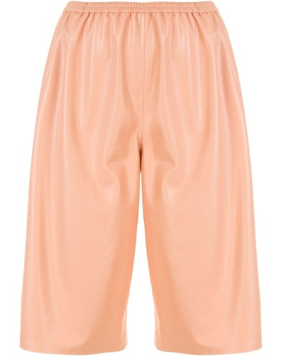 faux leather shorts