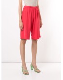 jersey knee-length shorts
