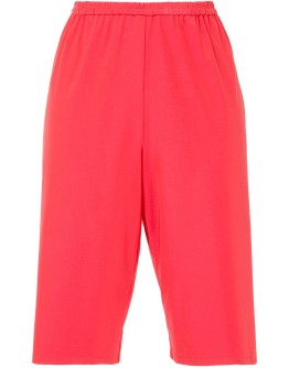 jersey knee-length shorts
