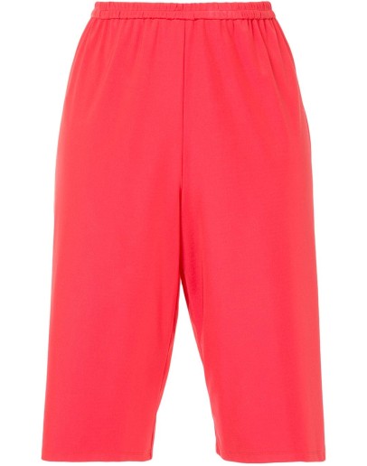 jersey knee-length shorts