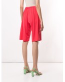 jersey knee-length shorts