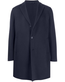 Baxter single-breasted peacoat