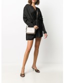 Rockstud leather crossbody bag