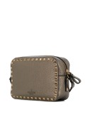 Rockstud leather crossbody bag