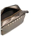 Rockstud leather crossbody bag