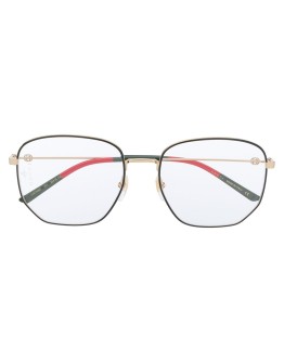 geometric frame glasses