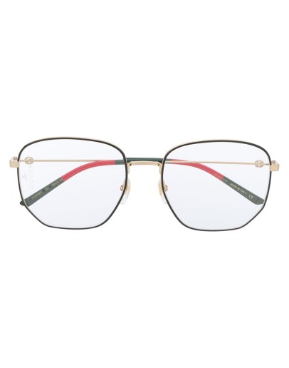 geometric frame glasses