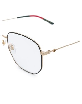 geometric frame glasses
