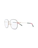 geometric frame glasses
