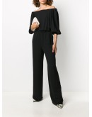 off-shoulder jumpsuit