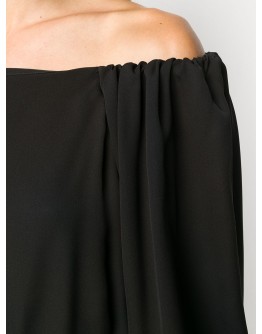 off-shoulder jumpsuit