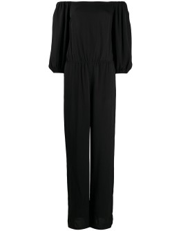 off-shoulder jumpsuit
