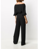 off-shoulder jumpsuit