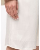 textured satin shorts