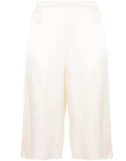 textured satin shorts