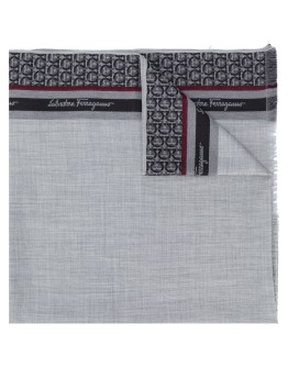 Gancini print scarf