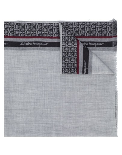 Gancini print scarf