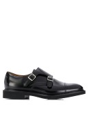 tonal toecap monk shoes 