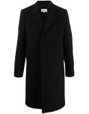 concealed fastening midi coat