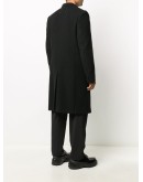concealed fastening midi coat