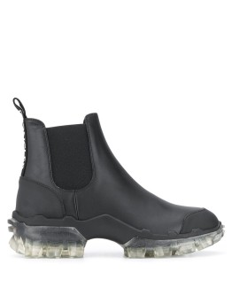 sheer-sole ankle boots