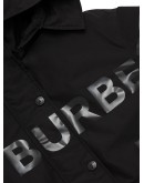 logo print raincoat