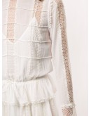 Blast embroidered playsuit