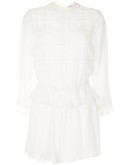 Blast embroidered playsuit