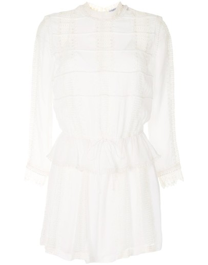 Blast embroidered playsuit