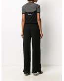 button-up sleeveless jumpsuit