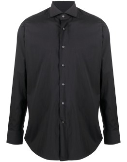 long-sleeve fitted shirt