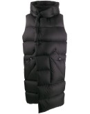 sleeveless padded coat