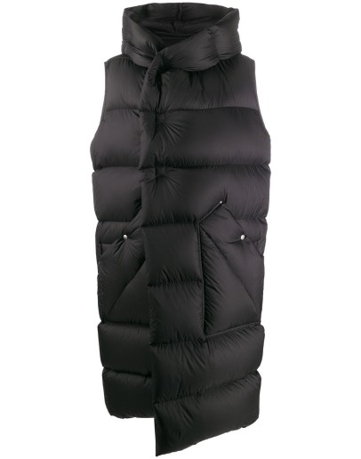sleeveless padded coat