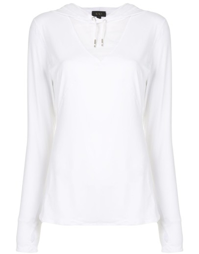 Flyweight hooded top