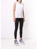 mesh panelled tank top