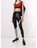 panelled sports leggings