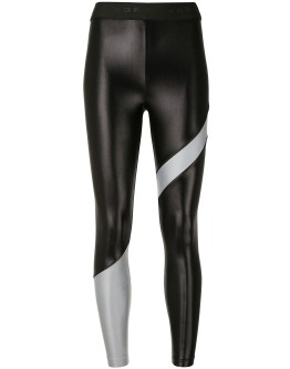panelled sports leggings