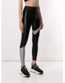 panelled sports leggings