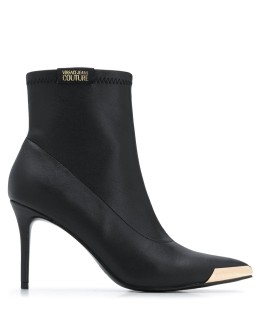 metal-tipped ankle boots