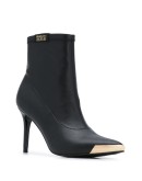 metal-tipped ankle boots