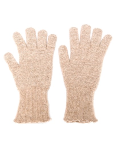 knitted cashmere gloves