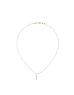 turret shell pearl necklace