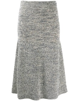 rib knit skirt