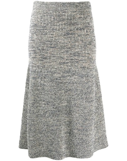 rib knit skirt