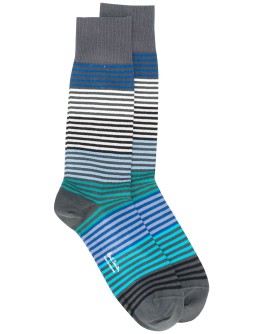 striped print socks