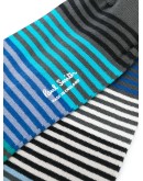 striped print socks