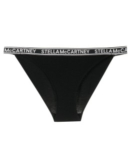 jacquard logo bikini bottoms