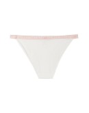 jacquard logo bikini bottoms