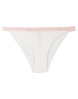 jacquard logo bikini bottoms